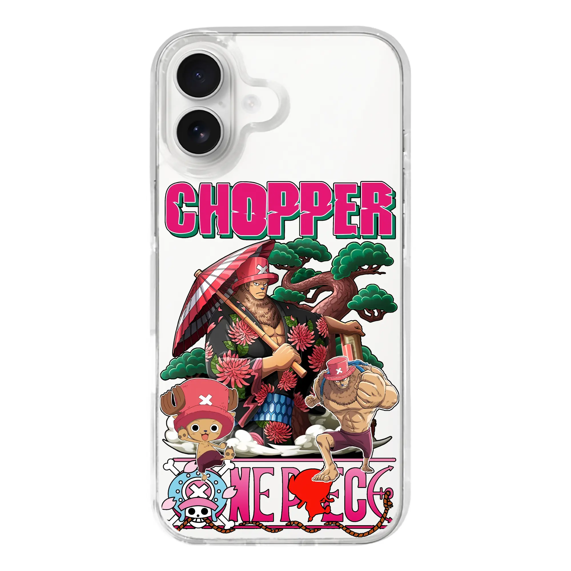 ワンピース グッズ トニートニー・チョッパー - iPhone 17シリーズ 透明スマホケース – 薄型・耐衝撃・精密フィット保護カバー